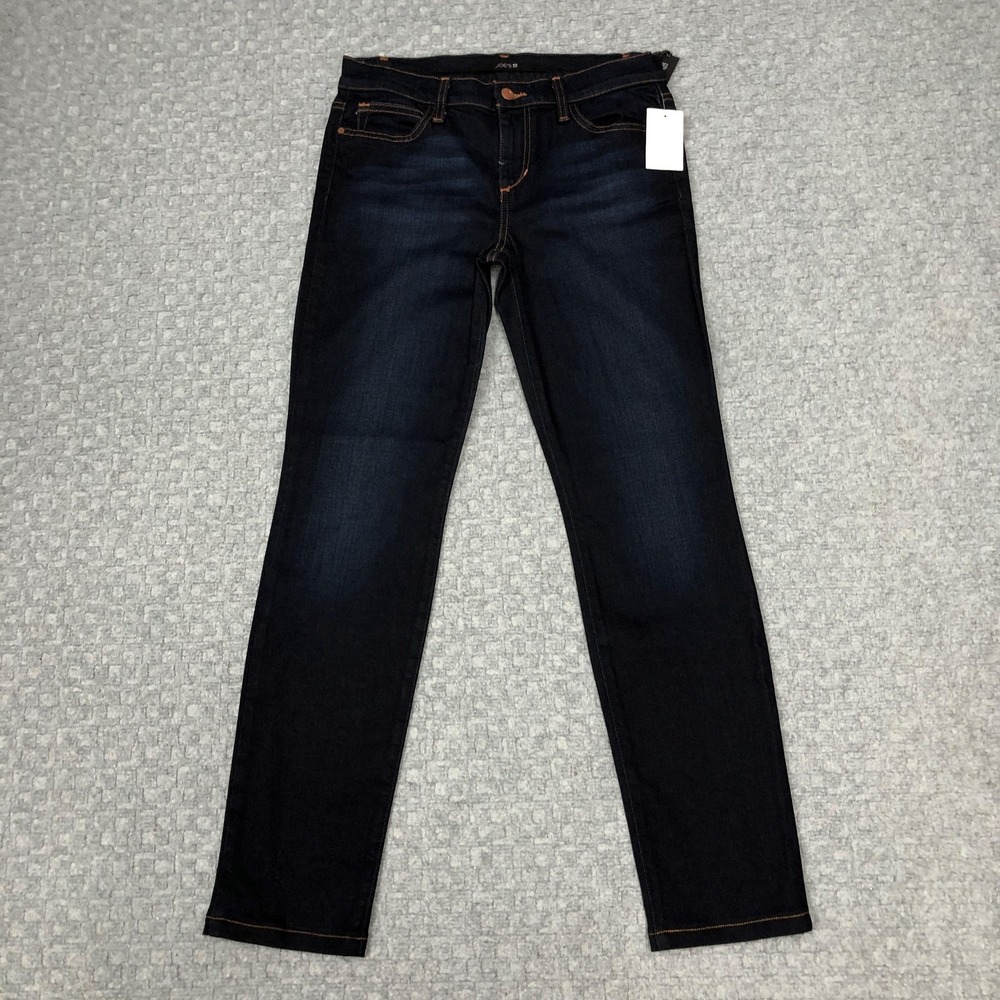 Joes Jeans Womens 28 Blue Dark Wash Straight Leg Tallulah Stretch Capsule New